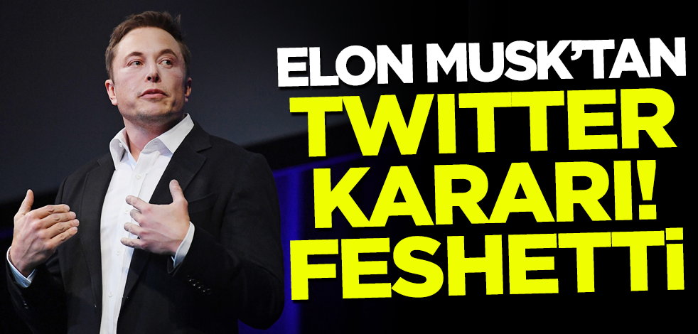 Elon Musk'tan flaş Twitter kararı! Feshetti