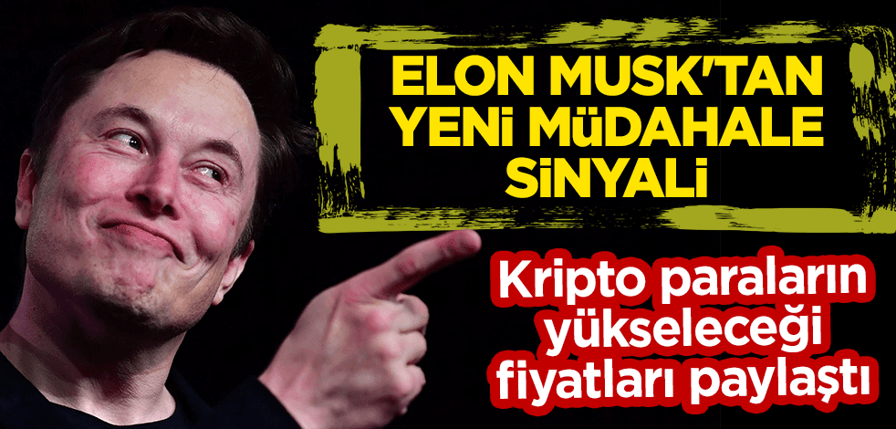 Elon Musk'tan yeni müdahale sinyali! Kripto paraların yükseleceği fiyatları paylaştı