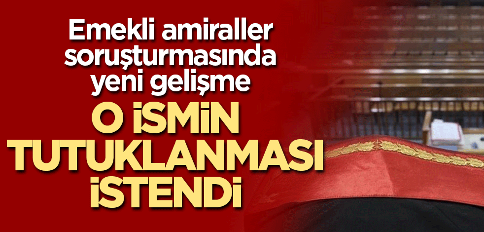 Emekli amiral Ergun Mengi mahkemeye sevk edildi