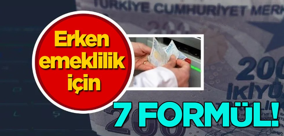 Emekli maaşı! 995 1998 2007 girişliler: Prim yaş koşulları sil baştan değişti! 6 sene erken emeklilik talihi