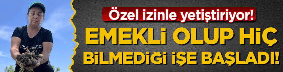 Emekli olup hiç bilmediği işe başladı! Özel izinle yetiştirmeye başladı!