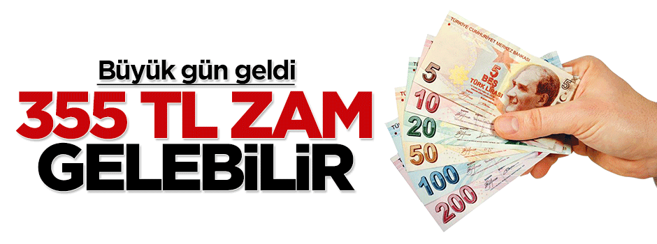 Emeklilere 355 TL zam gelebilir