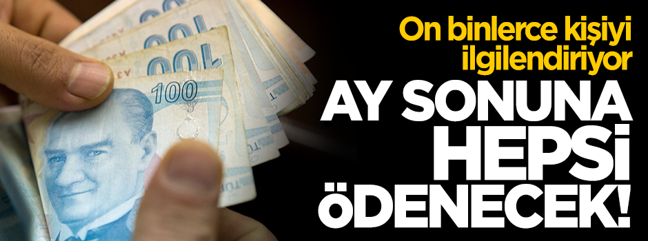 Emeklilere müjde! Ay sonuna kadar tamamlacak