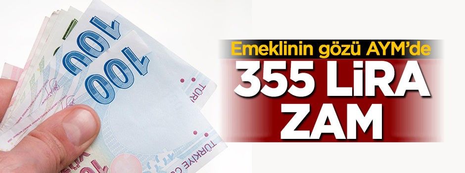 Emeklilerin gözü Anayasa Mahkemesi'nde