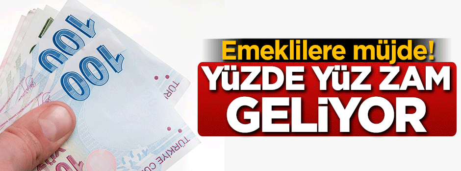 Emeklinin ek ödemesine zam