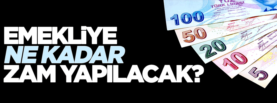 Emeklinin zam oranı belli oldu