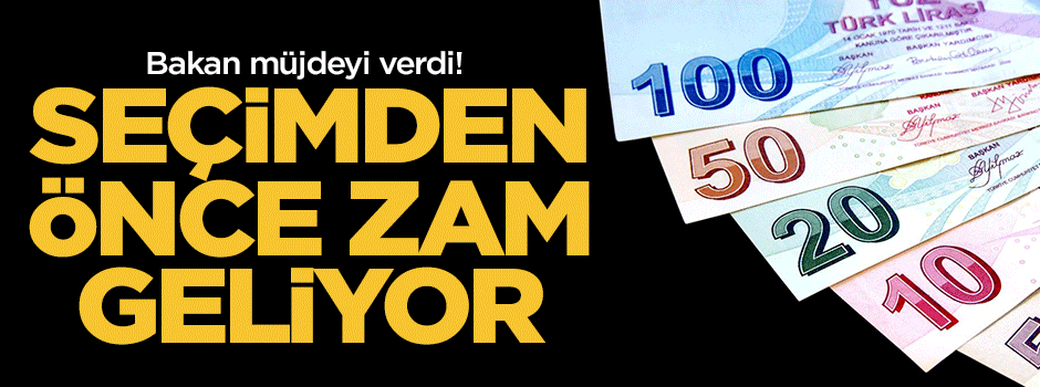 Emekliye müjde! Bakan açıkladı