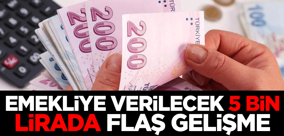 'Emekliye tek seferlik 5 bin liralık ödeme' düzenlemesi Plan Bütçe Komisyonu’nda kabul edildi