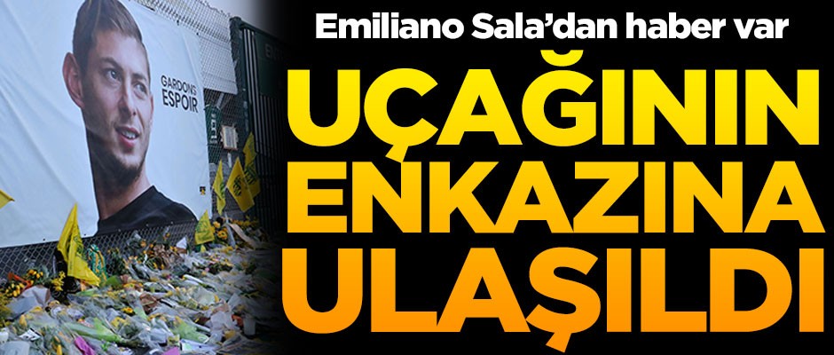 Emiliano Sala'dan haber var! Uçağının enkazına ulaşıldı
