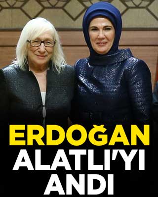 Emine Erdoğan, Alev Alatlı'yı andı