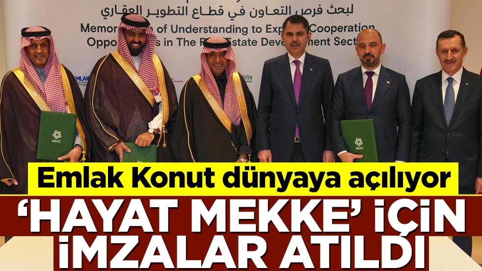 Emlak Konut dünyaya açılıyor! 