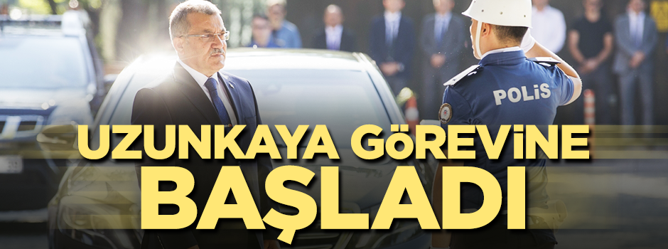 Emniyet Genel Müdürü Uzunkaya görevine başladı