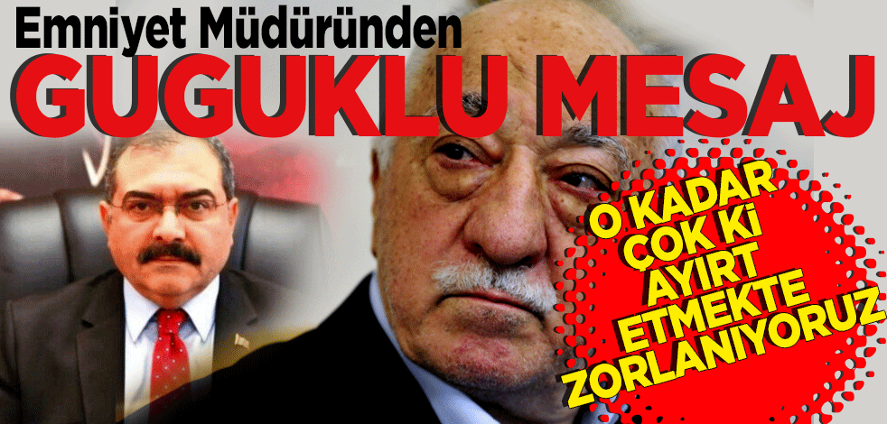 Emniyet müdüründen guguklu mesaj