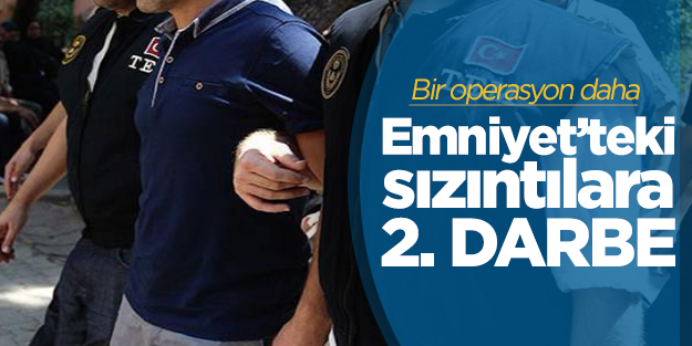 Emniyet'te ikinci dalga paralel operasyonu