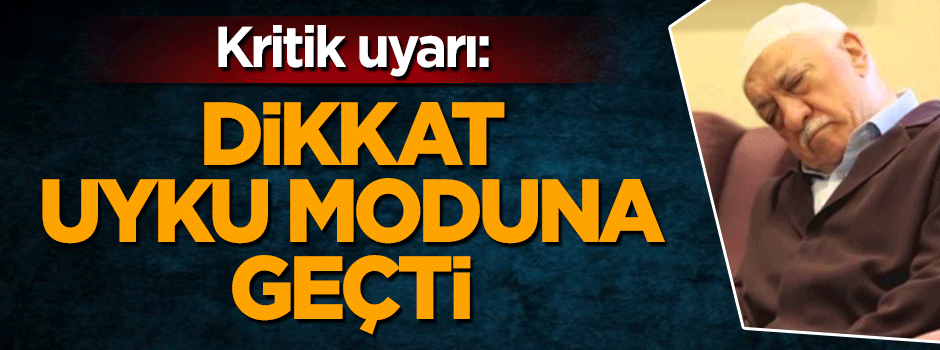 Emniyet'ten önemli uyarı: FETÖ uyku moduna geçti fırsat kolluyor!