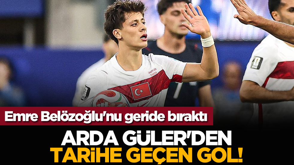Emre Belözoğlu'nu geride bıraktı: Arda Güler'den tarihe geçen gol!