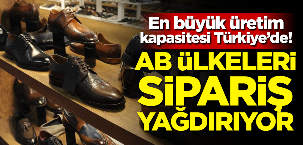 En büyük üretim kapasitesi Türkiye’de! AB ülkeleri sipariş yağdırıyor