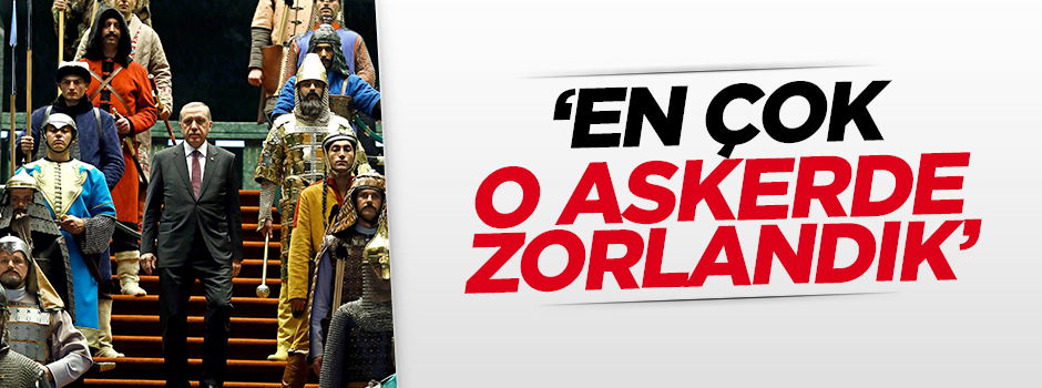 En çok Osmanlı askerinde zorlanmışlar