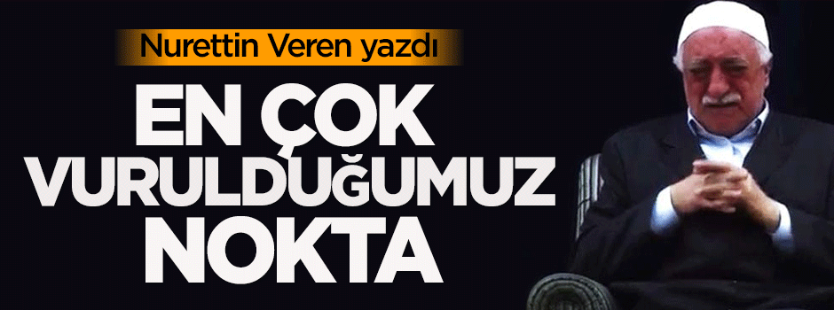 En çok vurulduğumuz nokta