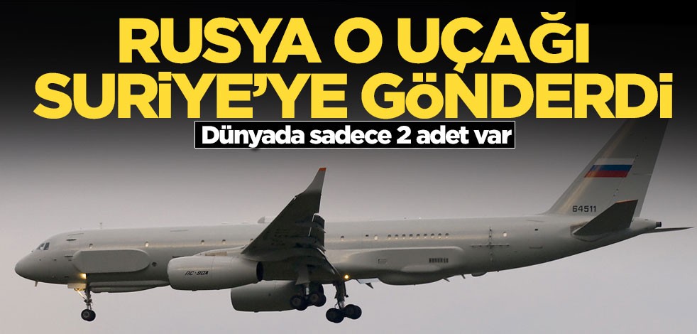 Rusya en gelişmiş uçağını Suriye’ye gönderdi