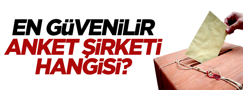 En güvenilir anket şirketi hangisi?
