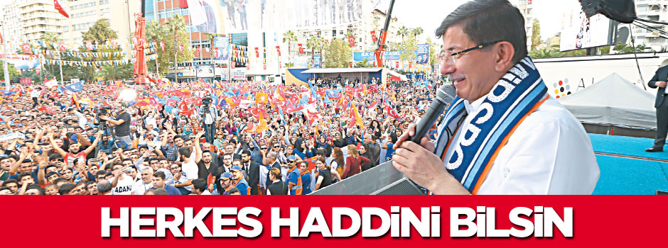 En kudretli yumruğumuzla hadlerini bildireceğiz