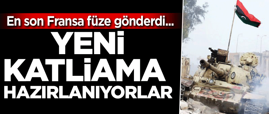 En son Fransa füze gönderdi... Yeni katliama hazırlanıyorlar