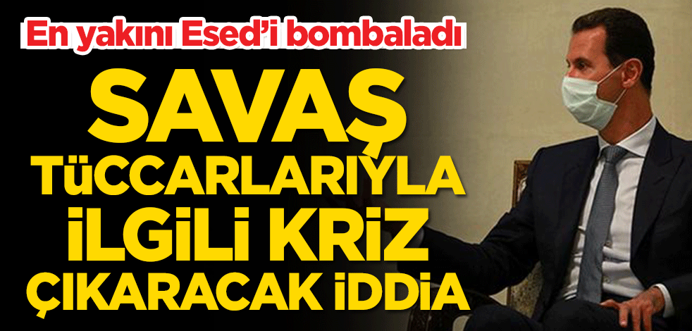 En yakını Esed’i bombaladı! Savaş tüccarlarıyla ilgili kriz çıkaracak iddia