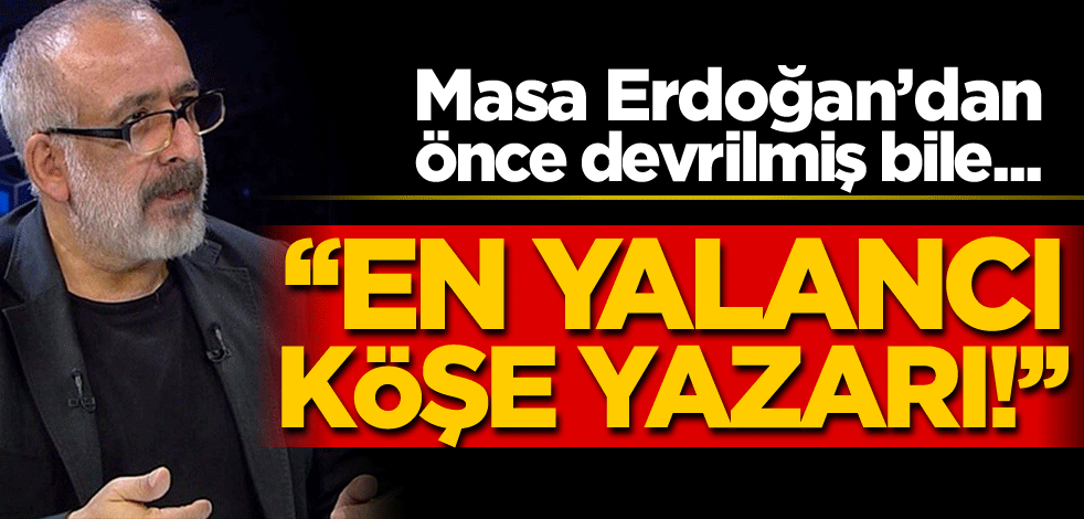 "En yalancı köşe yazarı: Selahattin Demirtaş!"