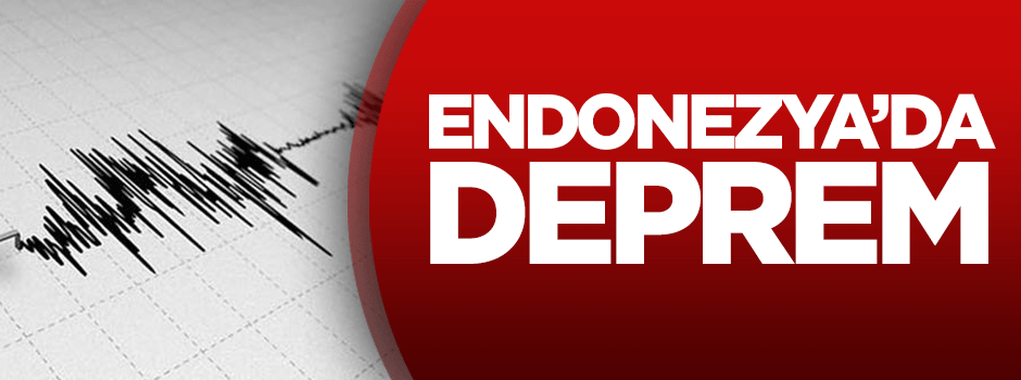 Endonezya'da 7 şiddetinde deprem