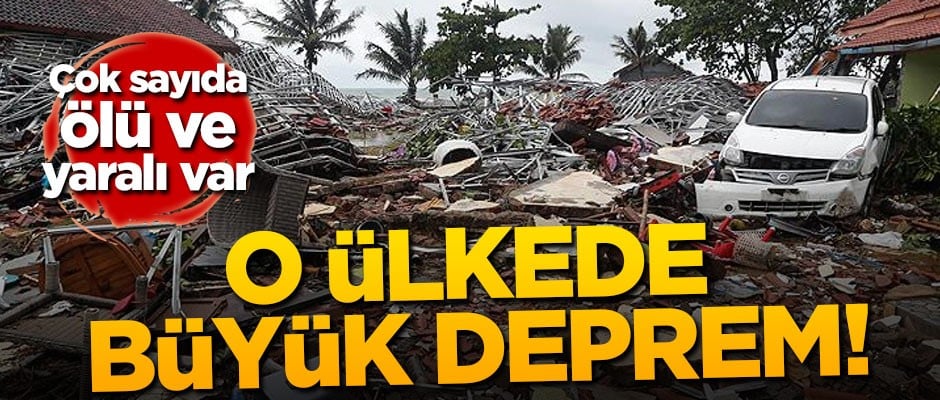 Endonezya'da deprem! Çok sayıda ölü ve yaralı var