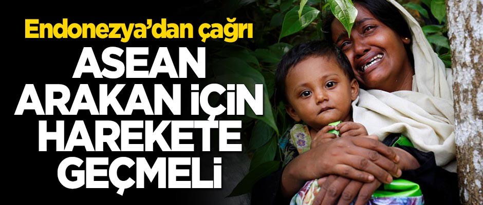 Endonezya'dan çağrı: ASEAN, Arakanlı Müslümanlar için harekete geçmeli