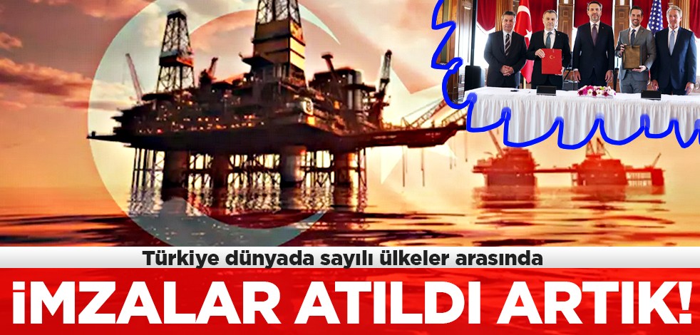 Enerji devi ile imzalar atıldı! Bayraktar Türkiye'ye müjdeyi verdi: Türkiye dünyada sayılı ülkeler arasında