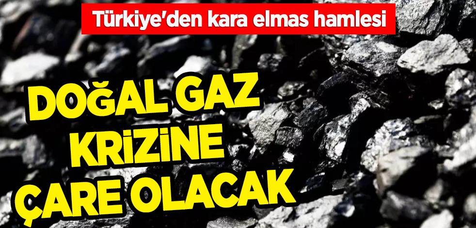 Enerji krizinde stratejik ham madde! Türkiye'den kara elmas hamlesi: Doğal gaz krizine çare olacak