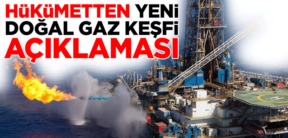 Enerji ve Tabii Kaynaklar Bakanı Fatih Dönmez, yeni doğal gaz keşfi açıklaması