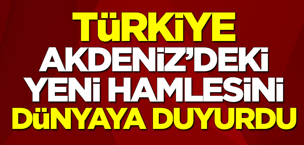 Enerji ve Tabii Kaynaklar Bakanlığı duyurdu: Türkiye, Akdeniz'in 7 bölgesinde daha petrol arayacak