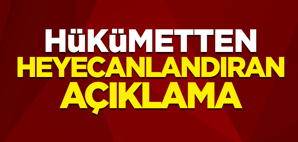 Enerji ve Tabii Kaynaklar Fatih Dönmez'den heyecanlandıran açıklama