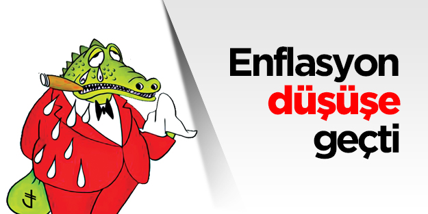 Enflasyon düşüşe geçti