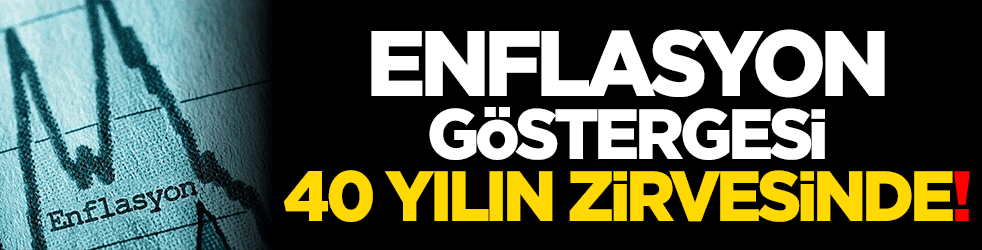 Enflasyon göstergesi 40 yılın zirvesinde!