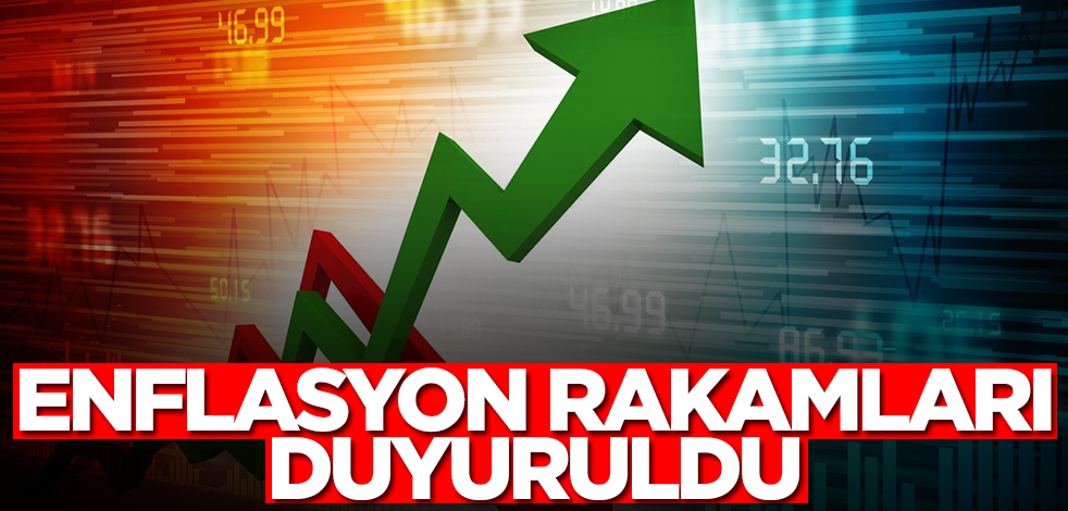 Enflasyon rakamları açıklandı