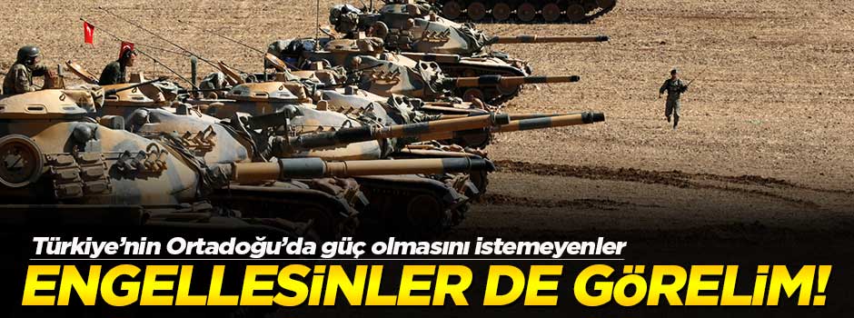 'Engellesinler de görelim!'