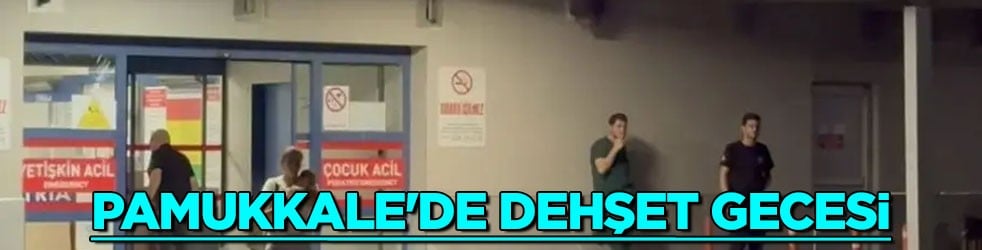 Engelli eşinin ablasını katletti, alesini korkuttu: Pamukkale'de dehşet gecesi hayrete düşürdü