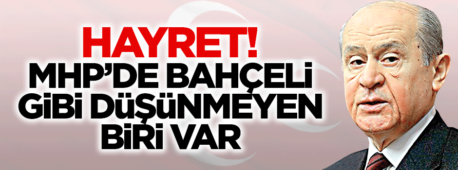 Engin Alan Bahçeli ile ters düştü