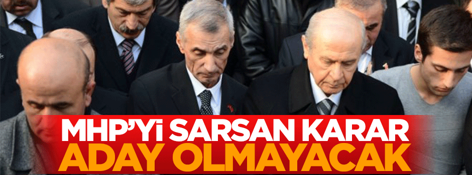 Engin Alan MHP'den aday olmayacak