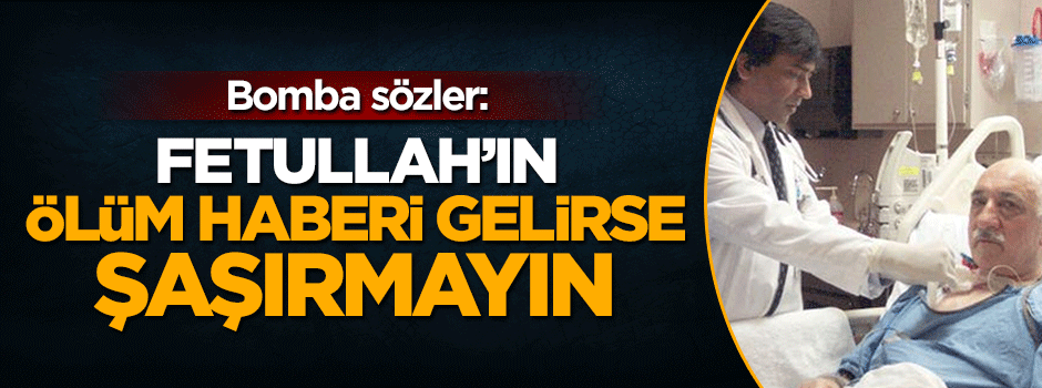 Engin Ardıç'tan bomba sözler: Fetullah Gülen'in ölüm haberi gelirse şaşırmayın!