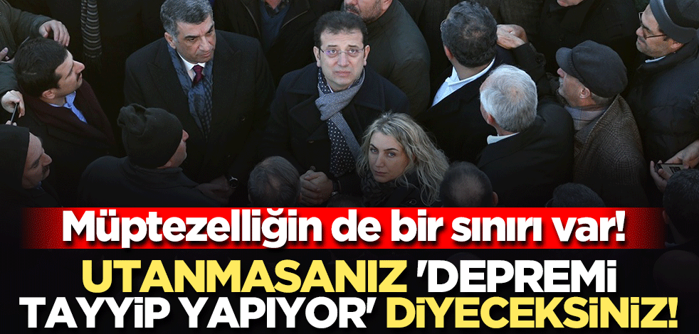 Engin Ardıç'tan Ekrem İmamoğlu'na Elazığ depremi üzerinden siyasi rant tepkisi: Müptezelliğin de bir sınırı var!