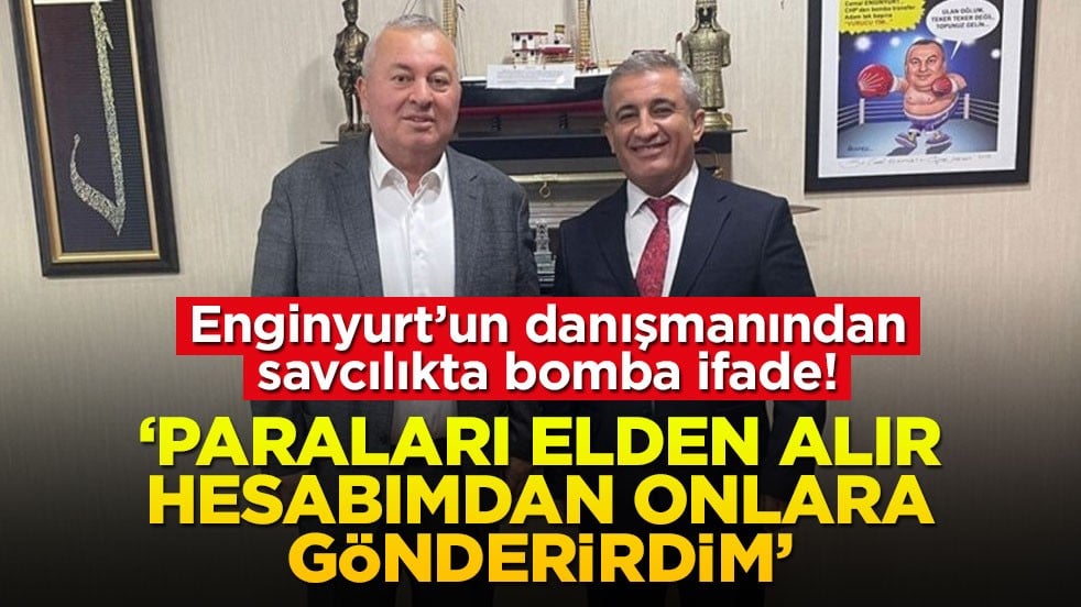 Enginyurt’un danışmanından savcılıkta bomba ifade! ‘Paraları elden alır hesabımdan onlara gönderirdim’