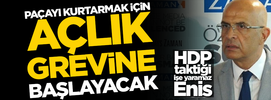 Enis Berberoğlu açlık grevine başlayacak