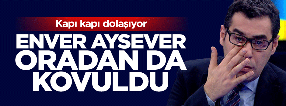 Enver Aysever Halk TV'den kovuldu