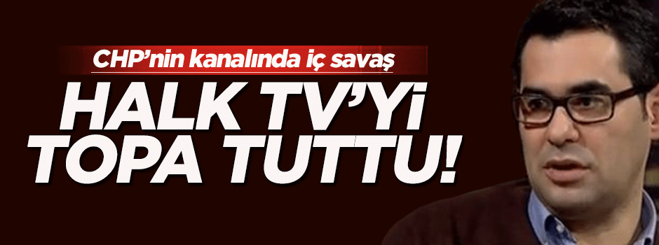 Enver Aysever Halk TV'yi topa tuttu
